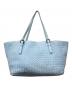 BOTTEGA VENETA (ボッテガベネタ) イントレチャート トートバッグ ブルー サイズ:下記参照：60000円