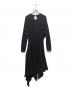 LOEWE (ロエベ) アシンメトリーワンピース ブラック サイズ:SIZE 34：25000円