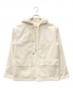 JIL SANDER+ジルサンダープラス）の古着「フーデッドコーデュロイブルゾン」｜ホワイト