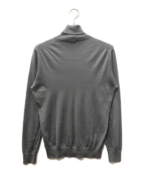 30/70（トレンタセッタンタ）30/70 (トレンタセッタンタ) カシミヤシルクタートルネックニット グレー サイズ:SIZE Lの古着・服飾アイテム