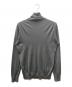 30/70 (トレンタセッタンタ) カシミヤシルクタートルネックニット グレー サイズ:SIZE L：15000円