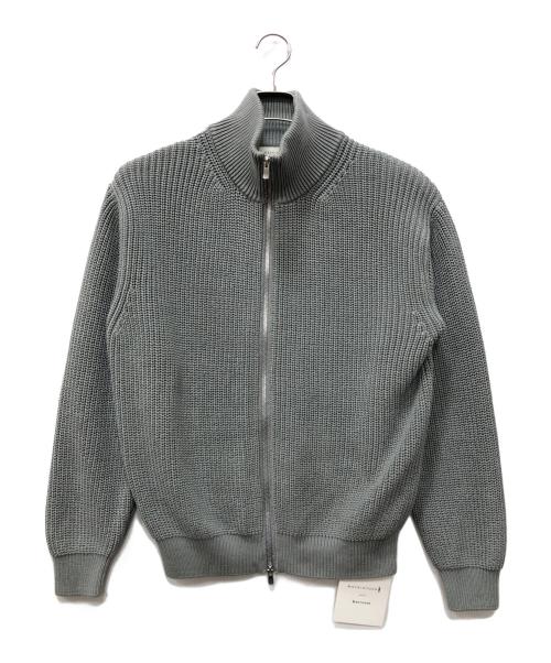 MACKINTOSH（マッキントッシュ）MACKINTOSH (マッキントッシュ) BATONER (バトナ―) ドライバーズニット グレー サイズ:SIZE S 未使用品の古着・服飾アイテム