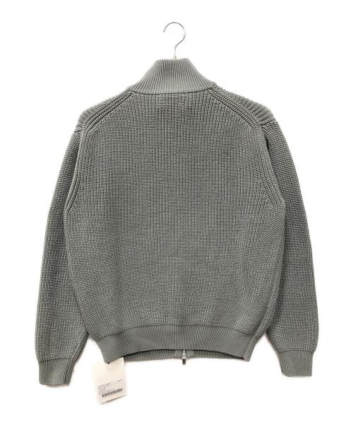 MACKINTOSH（マッキントッシュ）MACKINTOSH (マッキントッシュ) BATONER (バトナ―) ドライバーズニット グレー サイズ:SIZE S 未使用品の古着・服飾アイテム