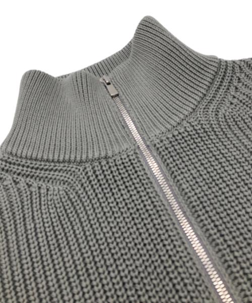 MACKINTOSH（マッキントッシュ）MACKINTOSH (マッキントッシュ) BATONER (バトナ―) ドライバーズニット グレー サイズ:SIZE S 未使用品の古着・服飾アイテム