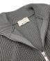 中古・古着 MACKINTOSH (マッキントッシュ) BATONER (バトナ―) ドライバーズニット グレー サイズ:SIZE S 未使用品：27000円