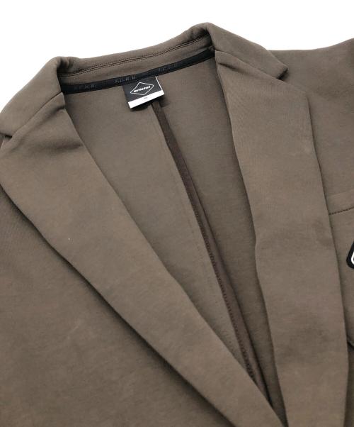F.C.R.B.（エフシーレアルブリストル）F.C.R.B. (エフシーレアルブリストル) TECH SWEAT BLAZER/テックスウェットブレザー ブラウン サイズ:XLの古着・服飾アイテム