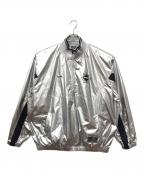 F.C.R.B.エフシーレアルブリストル）の古着「プラクティス ハーフジップジャケット/PRACTICE HALF ZIP JACKET」｜シルバー
