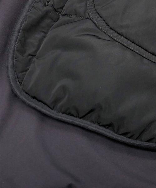 COMME des GARCONS HOMME（コムデギャルソン オム）COMME des GARCONS HOMME (コムデギャルソン オム) 後染め加工コーデュロイ襟ダウンジャケット ブラック サイズ:SIZE Sの古着・服飾アイテム