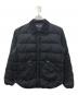 COMME des GARCONS HOMME（コムデギャルソン オム）の古着「後染め加工コーデュロイ襟ダウンジャケット」｜ブラック