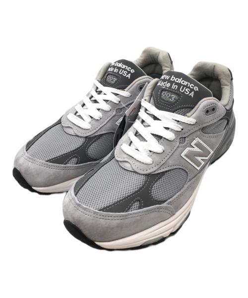 NEW BALANCE（ニューバランス）NEW BALANCE (ニューバランス) MR993GL ローカットスニーカー グレー サイズ:28.5cmの古着・服飾アイテム