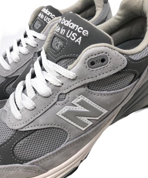 NEW BALANCE（ニューバランス）NEW BALANCE (ニューバランス) MR993GL ローカットスニーカー グレー サイズ:28.5cmの古着・服飾アイテム