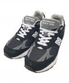 NEW BALANCEニューバランス）の古着「MR993BK ローカットスニーカー」｜ブラック