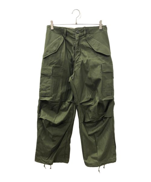 US ARMY（ユーエスアーミー）US ARMY (ユーエスアーミー) 70s M-65フィールドパンツ グリーン サイズ:SIZE S‐Sの古着・服飾アイテム