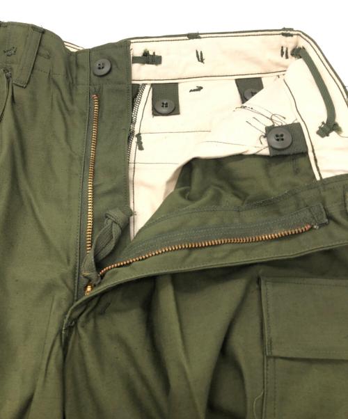 US ARMY（ユーエスアーミー）US ARMY (ユーエスアーミー) 70s M-65フィールドパンツ グリーン サイズ:SIZE S‐Sの古着・服飾アイテム
