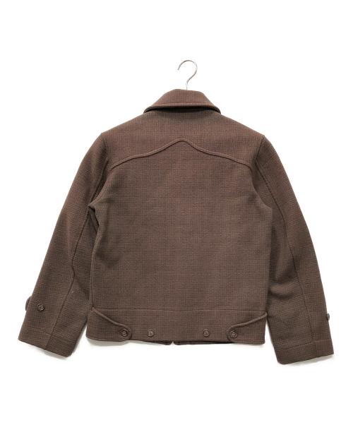 PENDLETON（ペンドルトン）PENDLETON (ペンドルトン) 60s ウールスポーツジャケット ブラウン サイズ:不明（タグ印字薄れのため）の古着・服飾アイテム