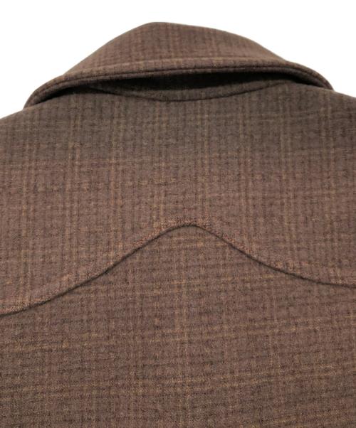 PENDLETON（ペンドルトン）PENDLETON (ペンドルトン) 60s ウールスポーツジャケット ブラウン サイズ:不明（タグ印字薄れのため）の古着・服飾アイテム