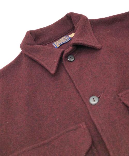 PENDLETON（ペンドルトン）PENDLETON (ペンドルトン) マッキーノジャケット レッド サイズ:Sの古着・服飾アイテム