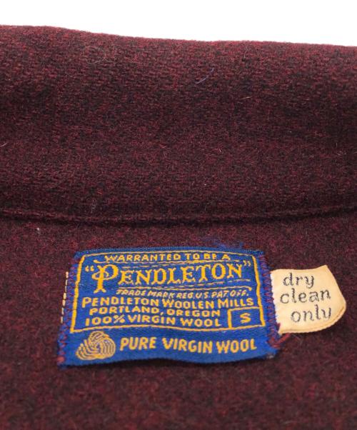 PENDLETON（ペンドルトン）PENDLETON (ペンドルトン) マッキーノジャケット レッド サイズ:Sの古着・服飾アイテム