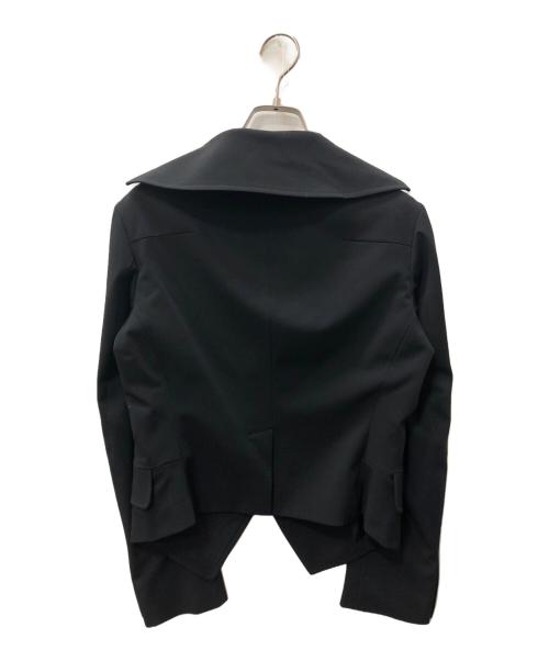 Y's（ワイズ）Y's (ワイズ) セーラーカラーテーラードジャケット ブラック サイズ:SIZE 1の古着・服飾アイテム