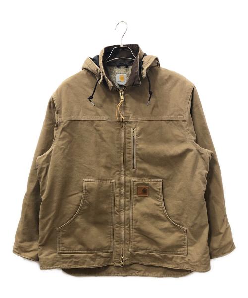 CarHartt（カーハート）CarHartt (カーハート) フード付リッジコート ブラウン サイズ:SIZE XLの古着・服飾アイテム