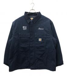 CarHartt（カーハート）の古着「企業ロゴ トラディショナルコート」｜ネイビー