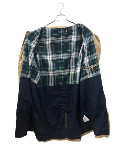 POLO RALPH LAUREN（ポロ・ラルフローレン）POLO RALPH LAUREN (ポロ・ラルフローレン) ステンカラーコート ベージュ サイズ:SIZE XLの古着・服飾アイテム