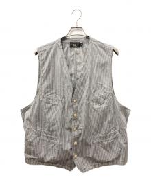 RRL（ダブルアールエル）の古着「コットンワークベスト」｜グレー