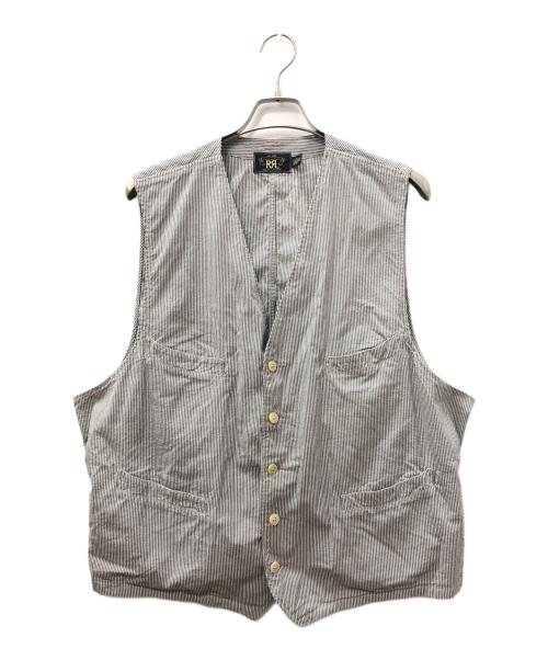 RRL（ダブルアールエル）RRL (ダブルアールエル) コットンワークベスト グレー サイズ:SIZE XXLの古着・服飾アイテム