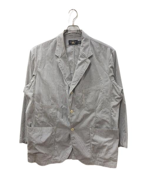RRL（ダブルアールエル）RRL (ダブルアールエル) ウェイドブリッジスポーツコート グレー サイズ:SIZE XXLの古着・服飾アイテム