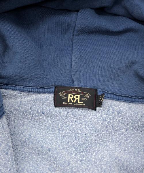 RRL（ダブルアールエル）RRL (ダブルアールエル) セパポケジップパーカー ブルー サイズ:SIZE XLの古着・服飾アイテム