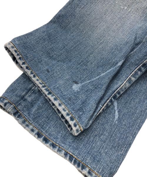 RRL（ダブルアールエル）RRL (ダブルアールエル) ペンキ加工デニムパンツ ブルー サイズ:SIZE 38の古着・服飾アイテム