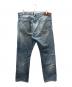 RRL (ダブルアールエル) ペンキ加工デニムパンツ ブルー サイズ:SIZE 38：25000円