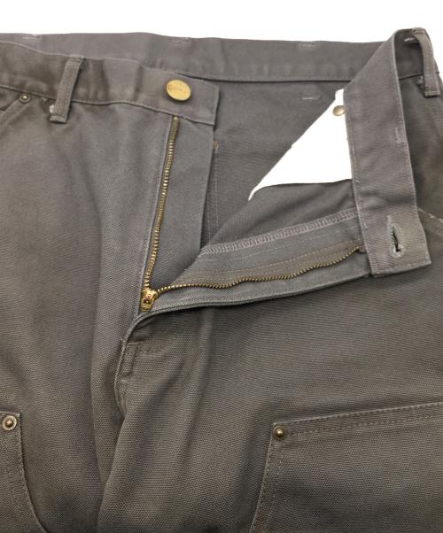 KAMIYA（カミヤ）KAMIYA (カミヤ) ボロダック ペインターパンツ ダブルニー / BORO DUCK PAINTER PANTS グレー サイズ:SIZE XSの古着・服飾アイテム