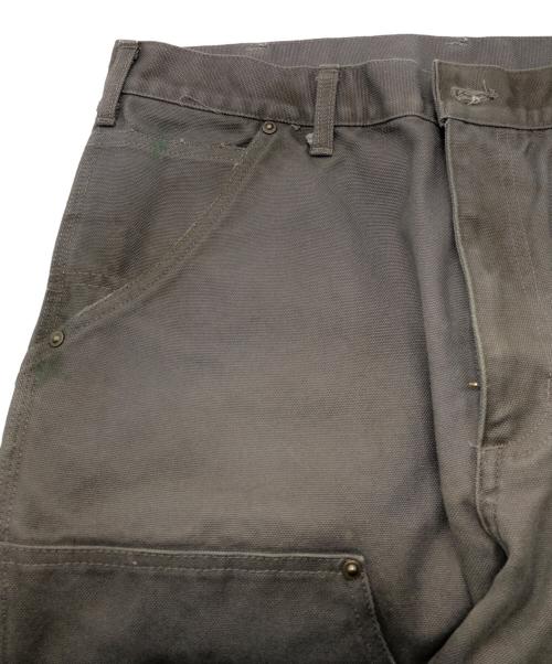 KAMIYA（カミヤ）KAMIYA (カミヤ) ボロダック ペインターパンツ ダブルニー / BORO DUCK PAINTER PANTS グレー サイズ:SIZE XSの古着・服飾アイテム