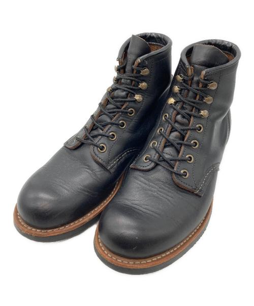 RED WING（レッドウィング）RED WING (レッドウィング) Blacksmith ワークブーツ ブラック サイズ:SIZE 7Dの古着・服飾アイテム