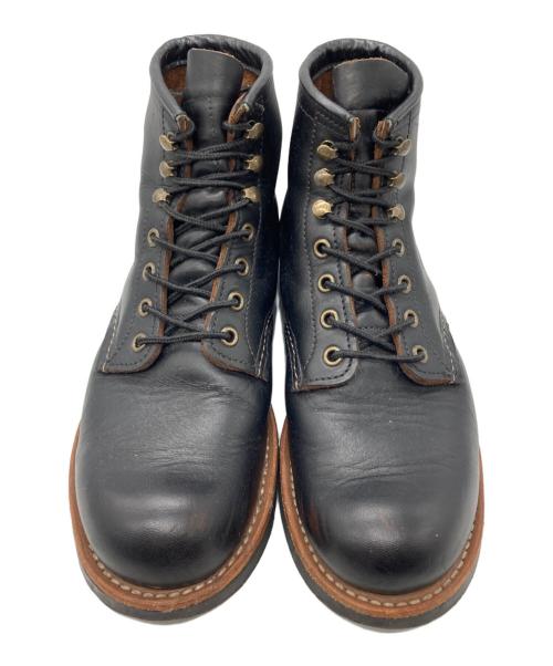 RED WING（レッドウィング）RED WING (レッドウィング) Blacksmith ワークブーツ ブラック サイズ:SIZE 7Dの古着・服飾アイテム