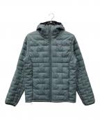 Patagoniaパタゴニア）の古着「メンズ・マイクロ・パフ・フーディ」｜ブルー