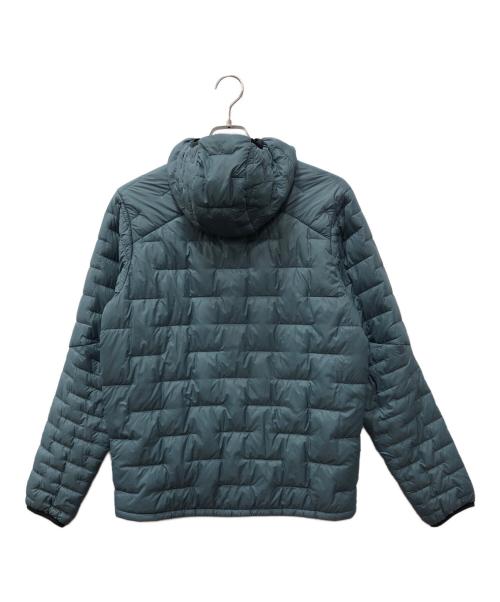 Patagonia（パタゴニア）Patagonia (パタゴニア) メンズ・マイクロ・パフ・フーディ ブルー サイズ:SIZE Sの古着・服飾アイテム