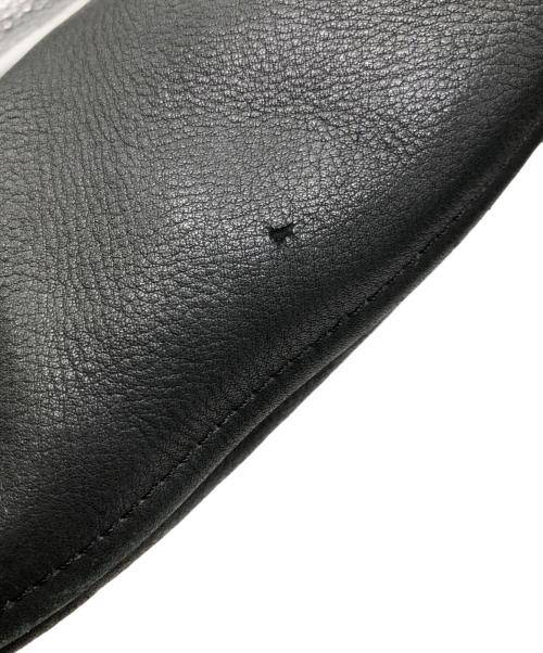 RUDE GALLERY BLACK REBEL（ルードギャラリー ブラックレーベル）RUDE GALLERY BLACK REBEL (ルードギャラリー ブラックレーベル) NITE キップレザーシングルライダースジャケット ブラック サイズ:SIZE Mの古着・服飾アイテム