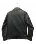 RUDE GALLERY BLACK REBEL (ルードギャラリー ブラックレーベル) NITE キップレザーシングルライダースジャケット ブラック サイズ:SIZE M：35000円