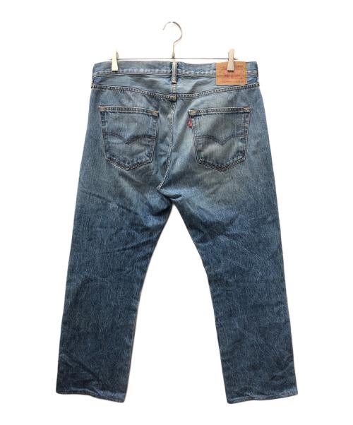 LEVI'S（リーバイス）LEVI'S (リーバイス) SUPREME (シュプリーム) MADE IN USA Checker 501 デニムパンツ ブルー サイズ:SIZE 86cm (W34)の古着・服飾アイテム