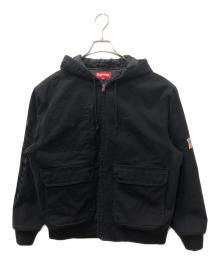 SUPREME（シュプリーム）の古着「Canvas Hooded Work Jacket」｜ブラック