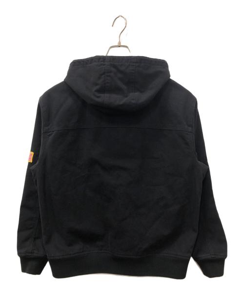 SUPREME（シュプリーム）SUPREME (シュプリーム) Canvas Hooded Work Jacket ブラック サイズ:SIZE Mの古着・服飾アイテム
