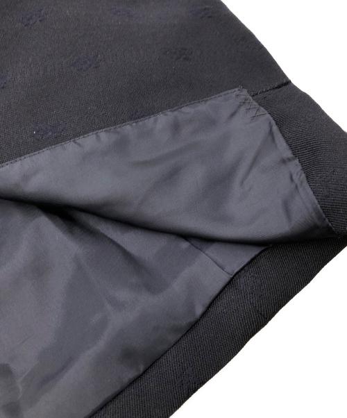ROBE DE CHAMBRE COMME DES GARCONS（ローブドシャンブル コムデギャルソン）ROBE DE CHAMBRE COMME DES GARCONS (ローブドシャンブル コムデギャルソン) ジャガードフリル3Bジャケット ネイビー サイズ:SIZE Mの古着・服飾アイテム