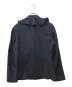 ROBE DE CHAMBRE COMME DES GARCONS (ローブドシャンブル コムデギャルソン) ジャガードフリル3Bジャケット ネイビー サイズ:SIZE M：20000円