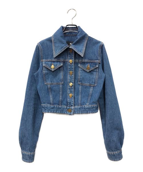 ETRO（エトロ）ETRO (エトロ) ショートデニムジャケット インディゴ サイズ:SIZE 40の古着・服飾アイテム