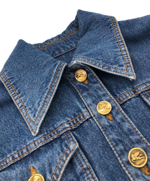 ETRO（エトロ）ETRO (エトロ) ショートデニムジャケット インディゴ サイズ:SIZE 40の古着・服飾アイテム