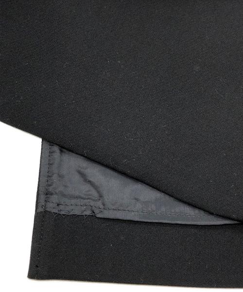 YOKO CHAN（ヨーコチャン）YOKO CHAN (ヨーコチャン) フレアスリーブパールスリットラインロングドレス ブラック サイズ:SIZE 38の古着・服飾アイテム