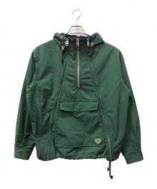 HUMAN MADE（ヒューマンメイド）の古着「Anorak Parka」｜グリーン