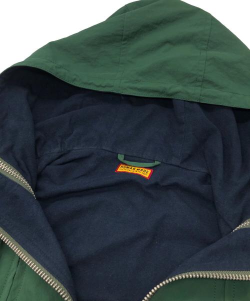 HUMAN MADE（ヒューマンメイド）HUMAN MADE (ヒューマンメイド) Anorak Parka グリーン サイズ:SIZE Lの古着・服飾アイテム
